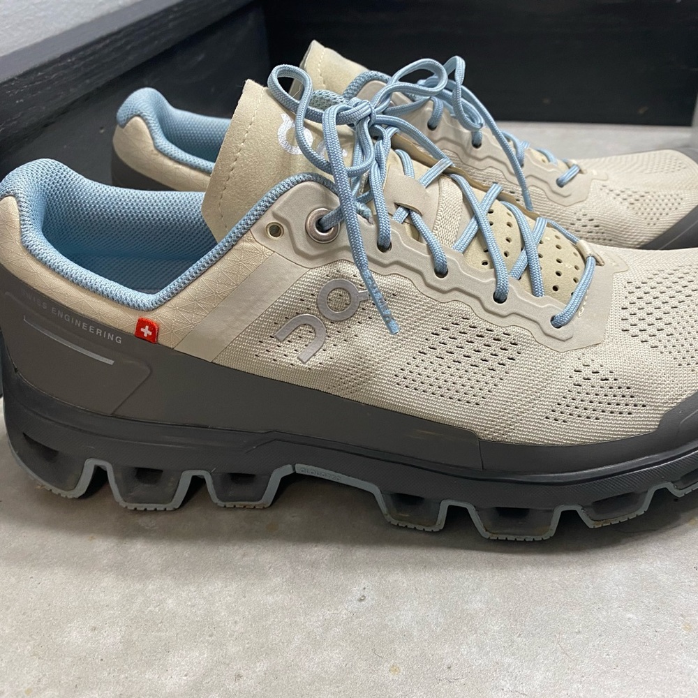 On cloud shoes